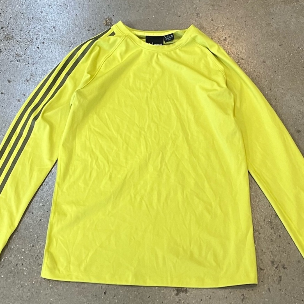 Adidas X Ivy Park Shirt Small Shock Slime Long Sleeve Beyoncé Peloton - Picture 3 of 15